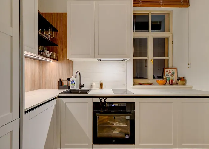 Authentic Old Heritage, 2br, Grand Ceilings 리가